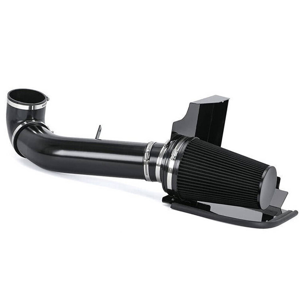 Solidspare 4" Inch Cold Air Intake Kit & Heat Shield for 1999-2006 GMC/Chevy V8 4.8L/5.3L