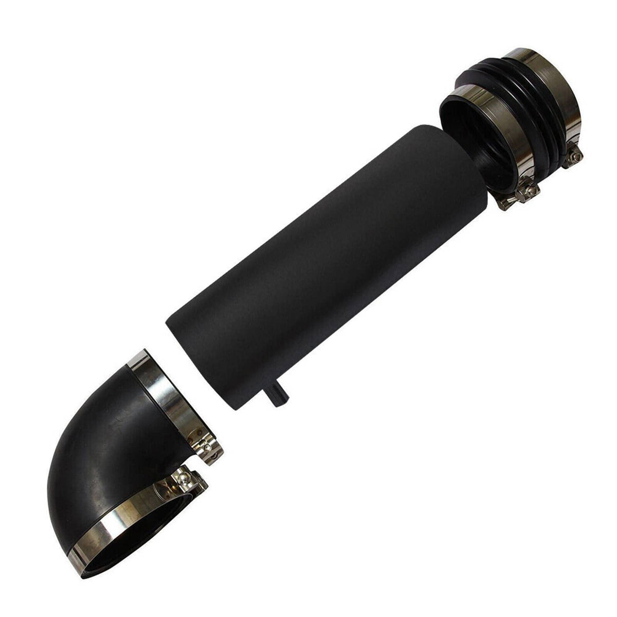 Solidspare 4" Cold Air Intake Kit + Heat Shield for 05-10 Dodge Chrysler HEMI 5.7L 6.1L V8