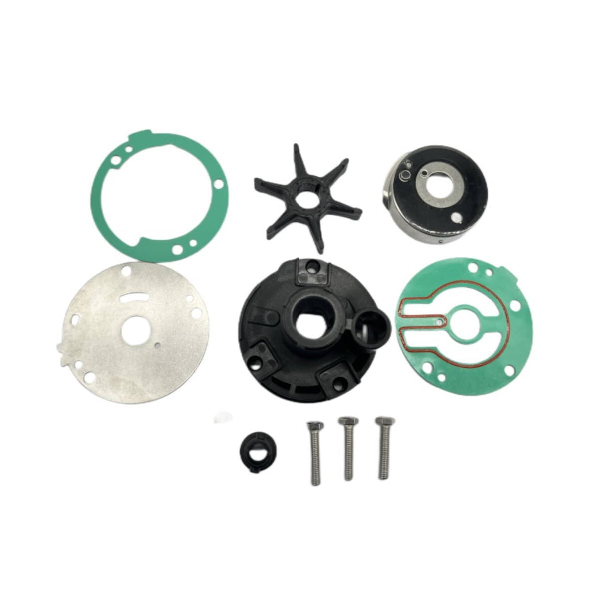 Solid Spare Water Pump Impeller Repair Kit For Mariner 20/25/28/30HP Motors 47-84797M 81604M