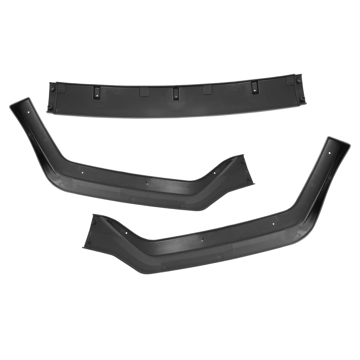 Solid Spare For Infiniti Q50 Sport 2018-2023 Carbon Fiber Front Bumper Lip Spoiler Splitter