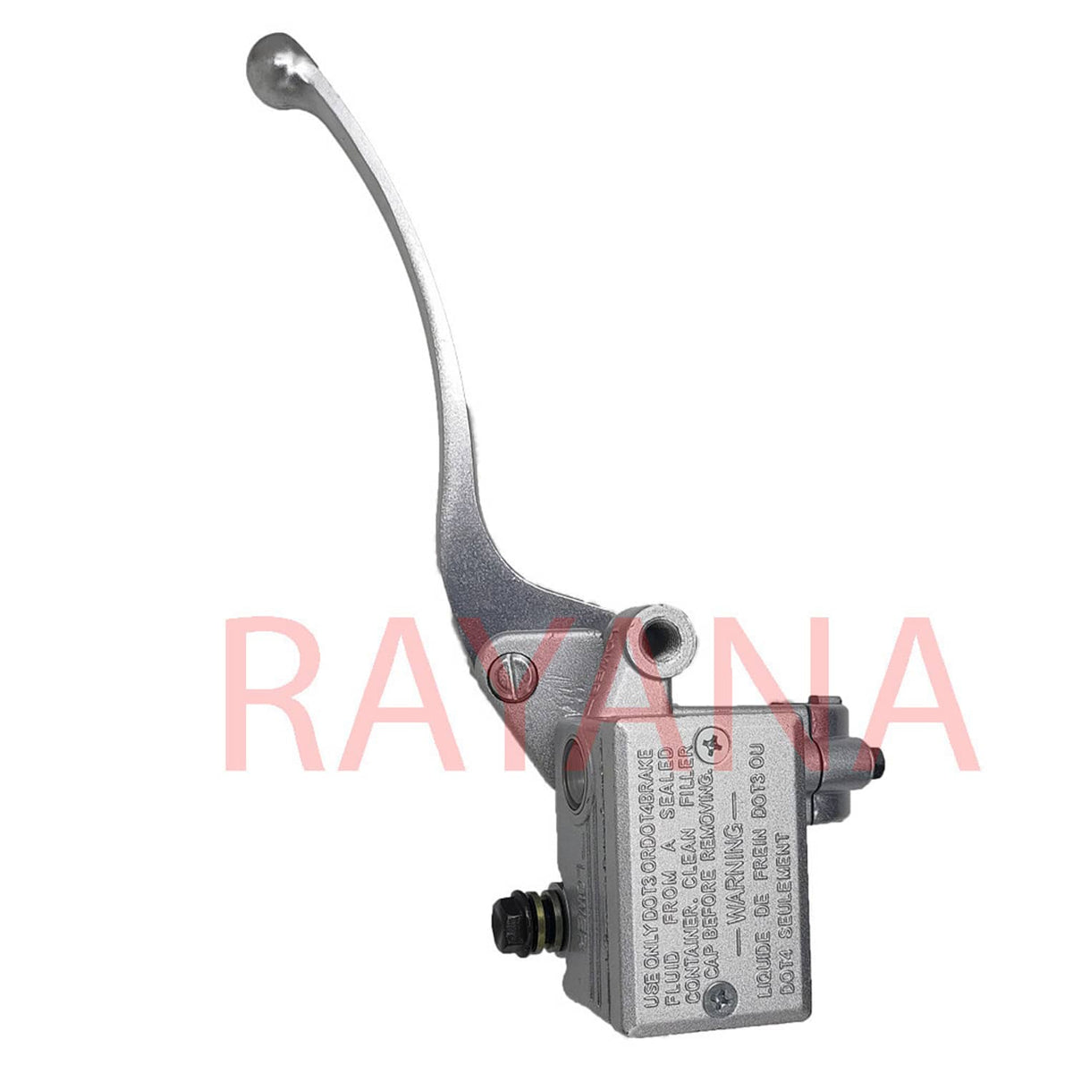 Solidspare Silver 7/8" Front Brake Master Cylinder for Honda FourTrax 300 TRX300 1988-2000