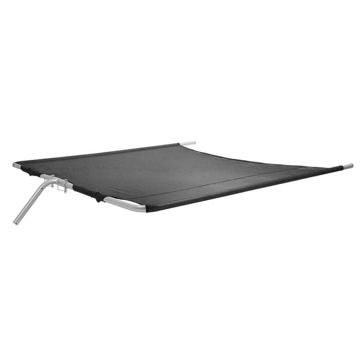 Solidspare Boat Sun Shade Silvery Black Aluminium Powder Coated  For Boats 25 ft and Under