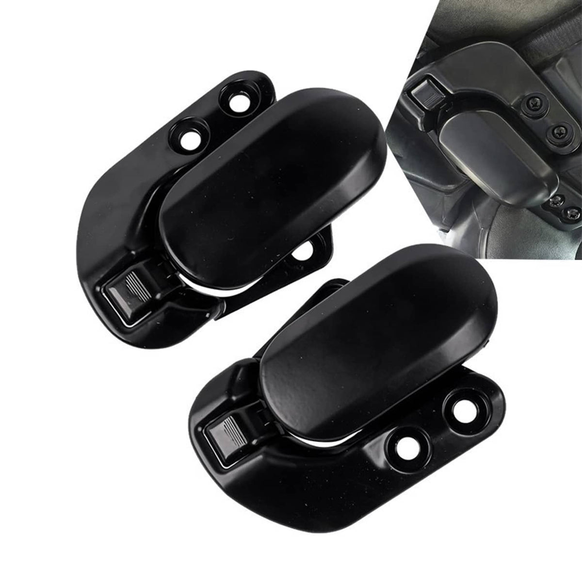Solidspare Left & Right Soft Top Convertible Roof Latch Lock Set For 1990-2003 Mazda Miata