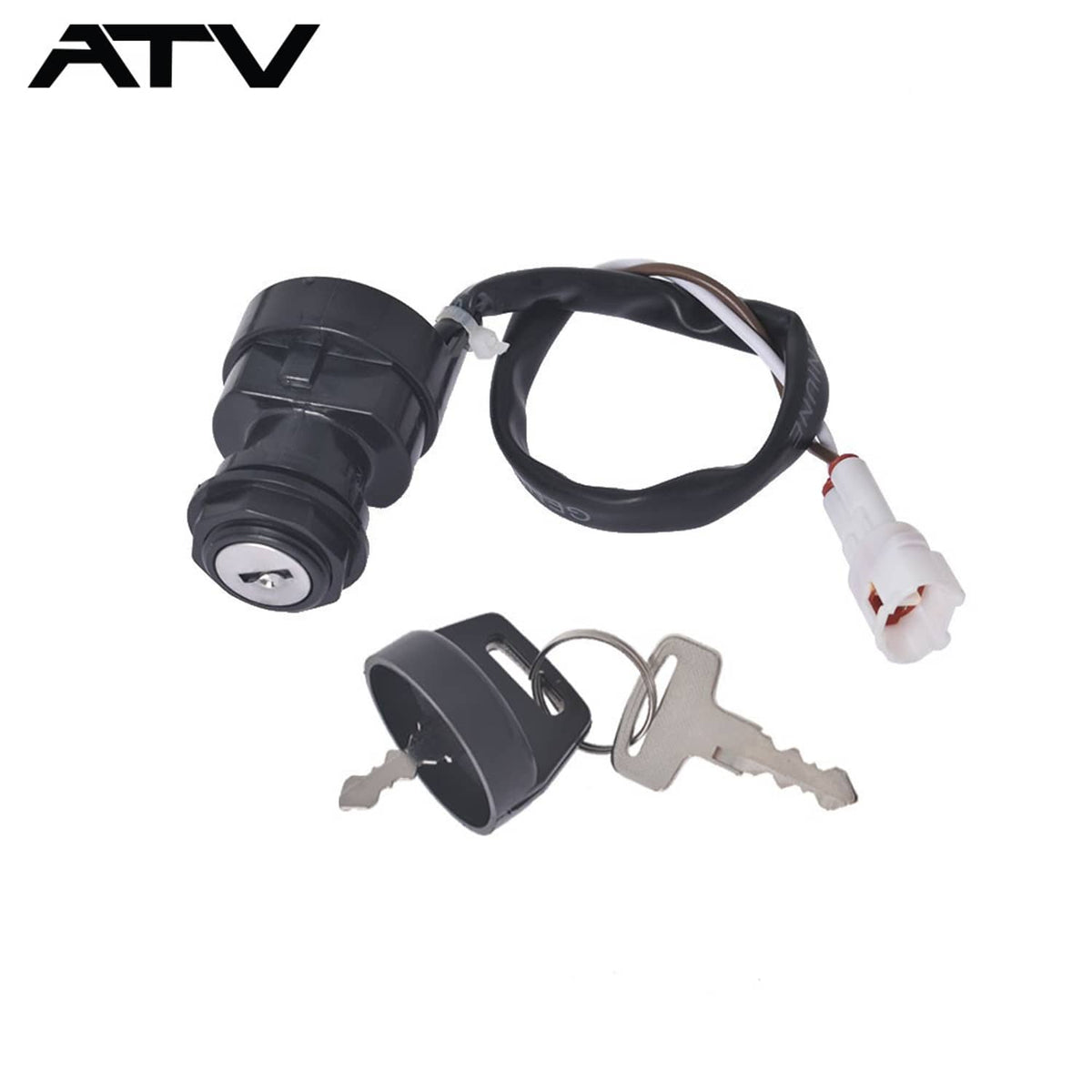 Solidspare ATV Ignition Key Switch for Yamaha Raptor 660 YFM660 2001 2002 2003 2004 2005