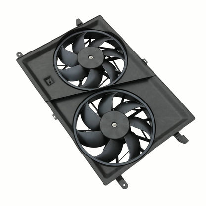 Solidspare Dual Radiator Cooling Fan Fits For 07-2017 GMC Acadia 2009-17 Chevrolet Traverse