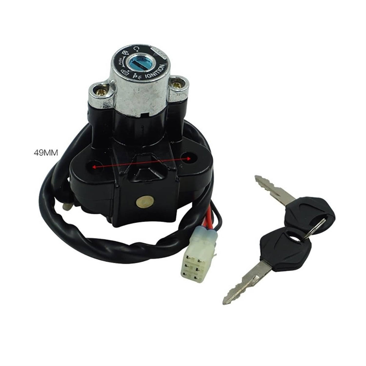 Solidspare For Suzuki Katana 600 Katana 750 Ignition Switch Gas Cap Cover Seat Lock Key Set