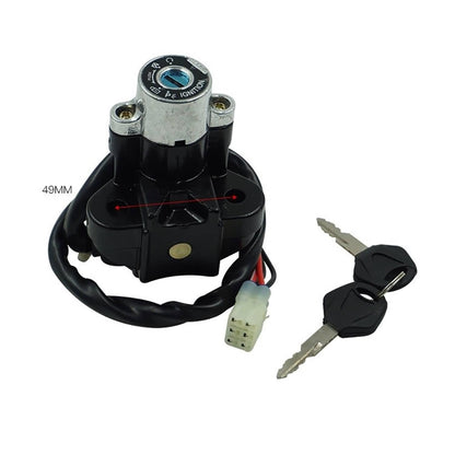 Solidspare For Suzuki Katana 600 Katana 750 Ignition Switch Gas Cap Cover Seat Lock Key Set