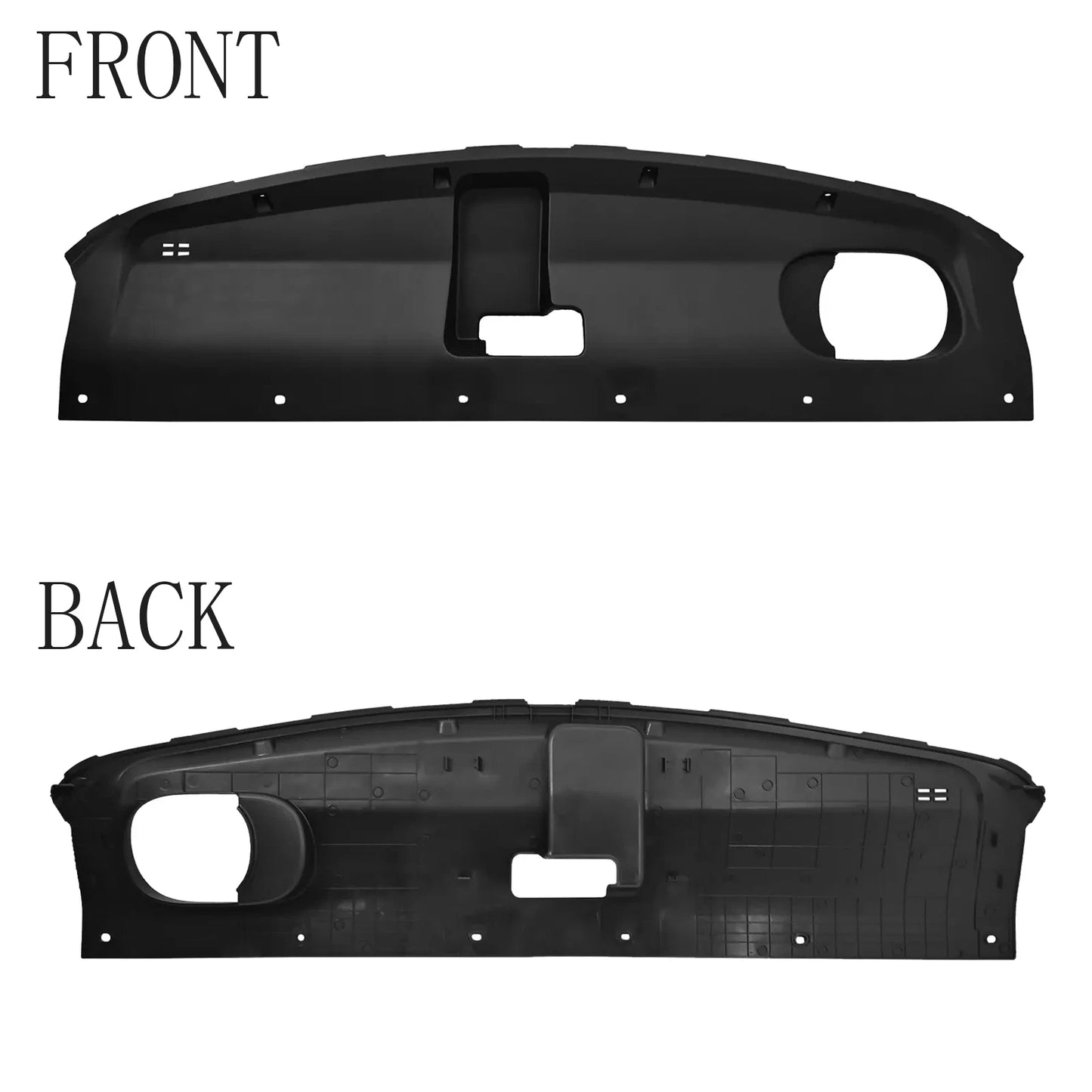 For 2016-2018 Kia Sorento Front Upper Grille Radiator Sight Cover Set 86360C6000