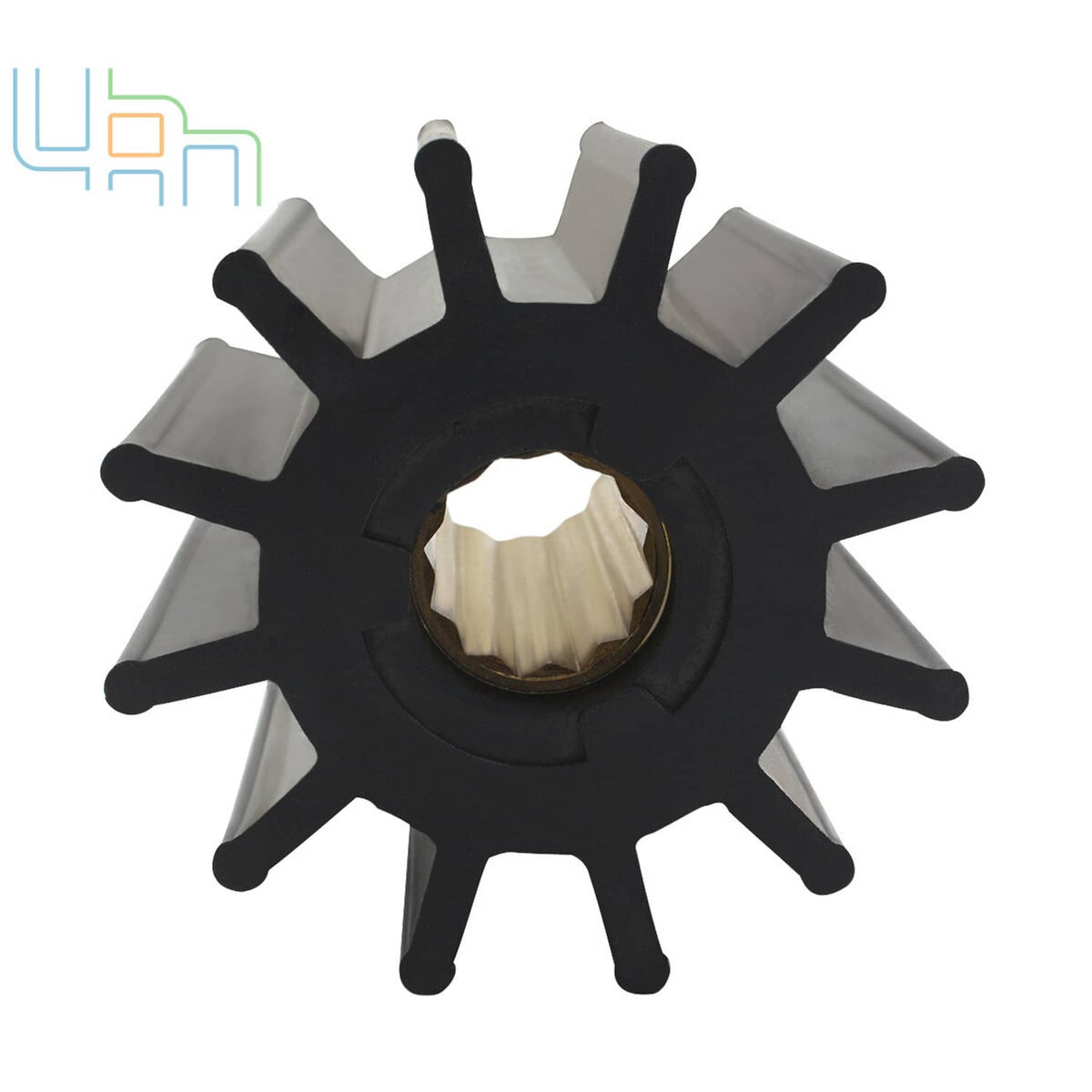Solid Spare Water Pump Neoprene Impeller Replaces Jabsco 17938-0001 Volvo Penta 3830459