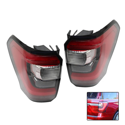 Solidspare Pair For 2018-2021 Ford Expedition LED Tail Light Left+Right Side JL1Z-13405-H