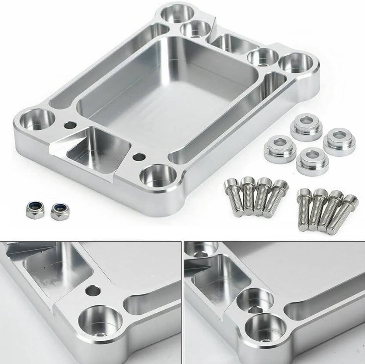 Solidspare Billet Shifter Base Plate For Civic Integra RSX / K20/24 K-Series Engine EG EK