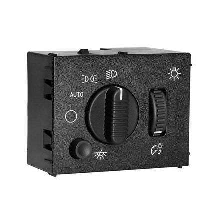 Solidspare LED Headlight Switch For 03-06 Chevy Silverado Suburban Tahoe Sierra Black