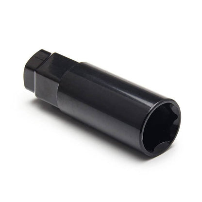 Solidspare Black 20Pcs M12x1.5mm Extended Steel Open Ended wheel Lug Nuts For Toyota Honda