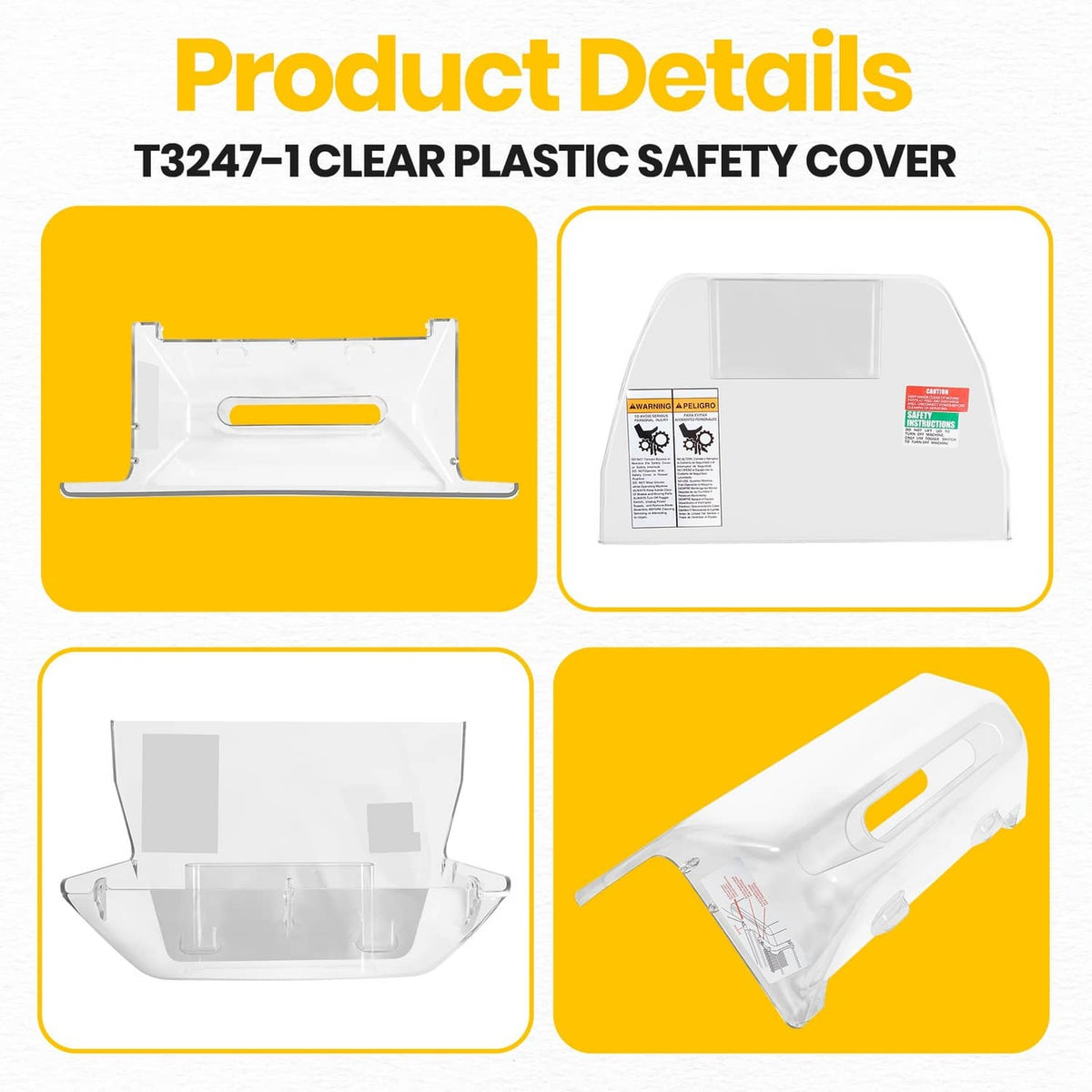 Solidspare Safety Cover for Biro Tenderizers Pro 9 & Sir Steak, replaces T3247-1, TA3096M-2