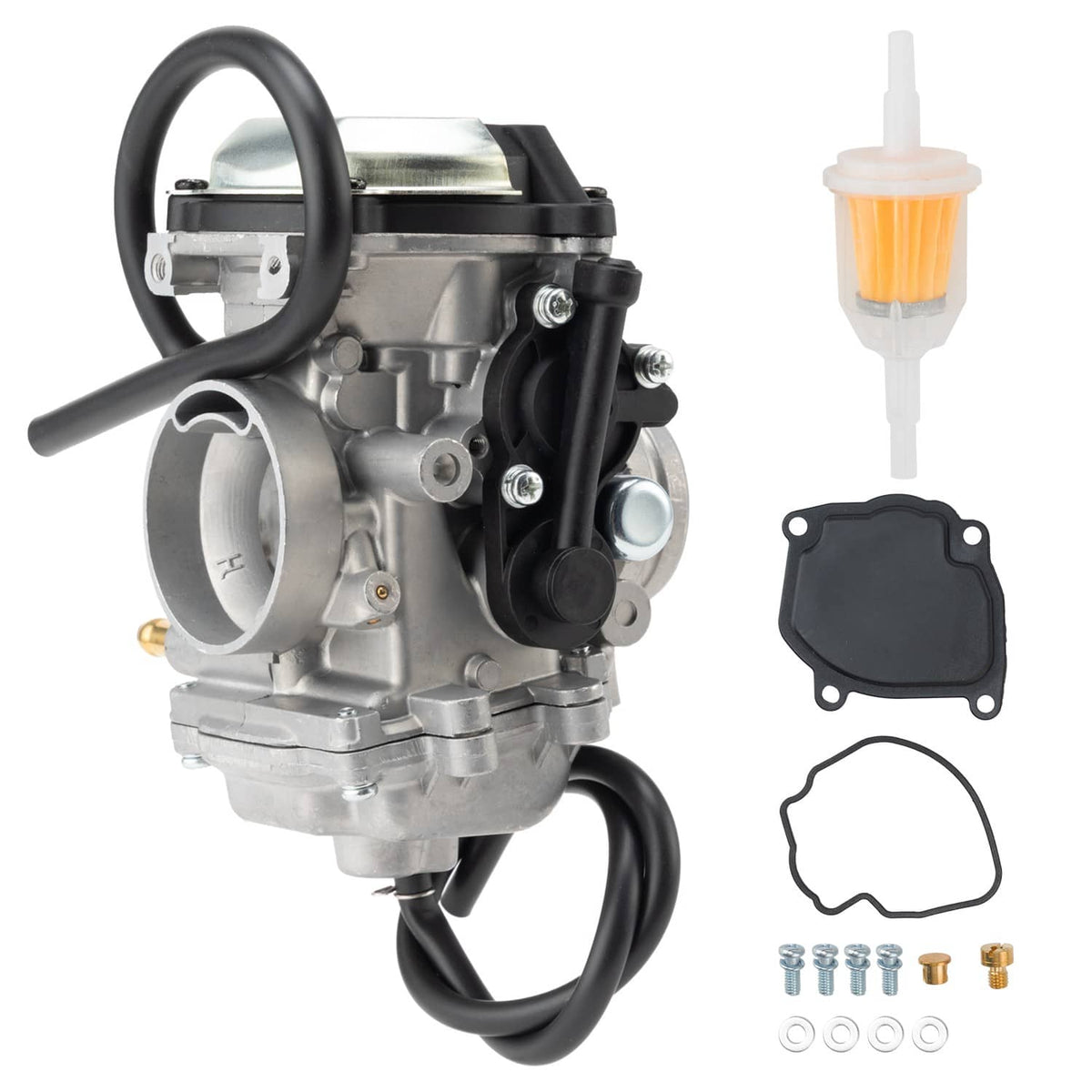Solidspare New Carburetor Carb For 1999 Yamaha Big Bear 350 YFM350FW 4X4 4KB-14901-21-00