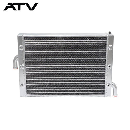 Solidspare 2-Row Aluminum Radiator For POLARIS RZR 1000 XP S Turbo 2017 2018 2019 2020 2021