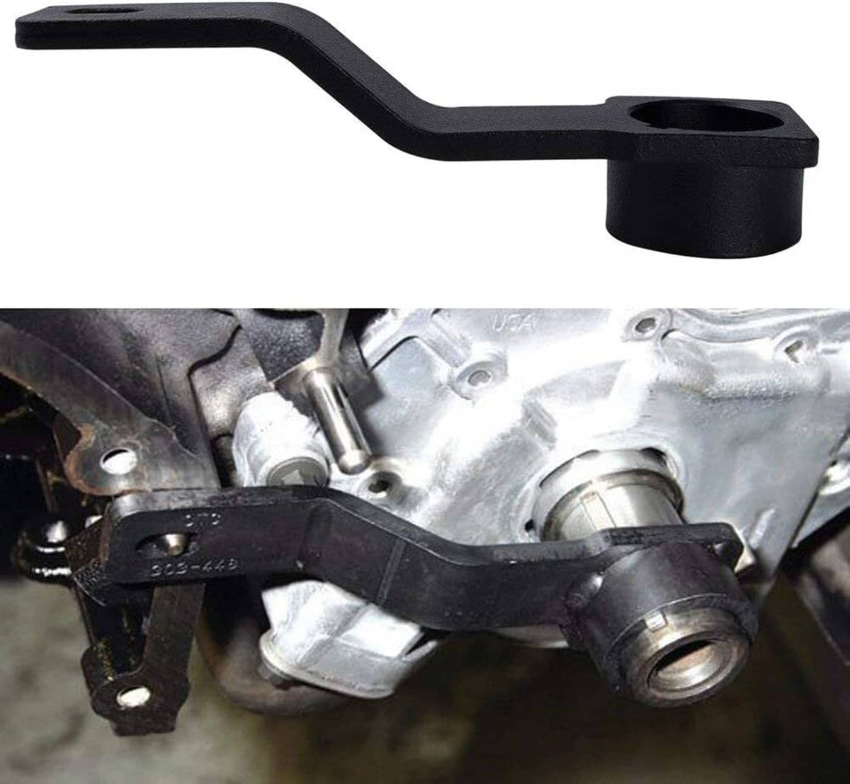 Solid Spare Crankshaft Positioning Tool for Ford 4.2L 4.6L 5.4L 6.8L Timing Chain Install