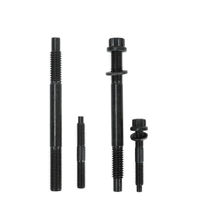 Solidspare Black Head Studs Bolts Kit For 2004-2020 Chevy GM 4.8L 5.3L 5.7L 6.0L 6.2L 7.0L