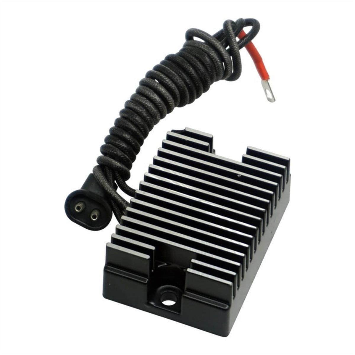 Solidspare Black VOLTAGE REGULATOR RECTIFIER Compatible for HARLEY 74519-88 74519-88A