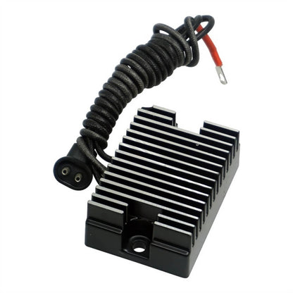 Solidspare Black VOLTAGE REGULATOR RECTIFIER Compatible for HARLEY 74519-88 74519-88A