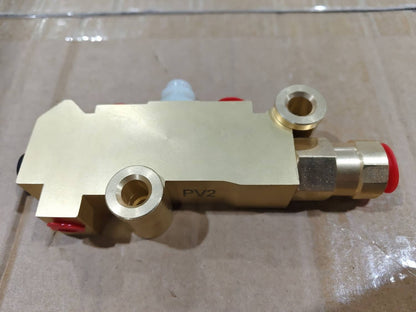 Solidspare Brass Truck Disc/Drum Brake Brass Proportioning Valve For Chevrolet C10 C20 C30