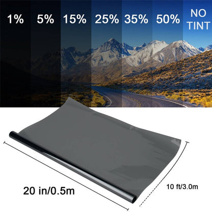 Solidspare 300CM Uncut Roll Window Tint Film 35% VLT 20"x10ft Feet Car Home Office Glass US