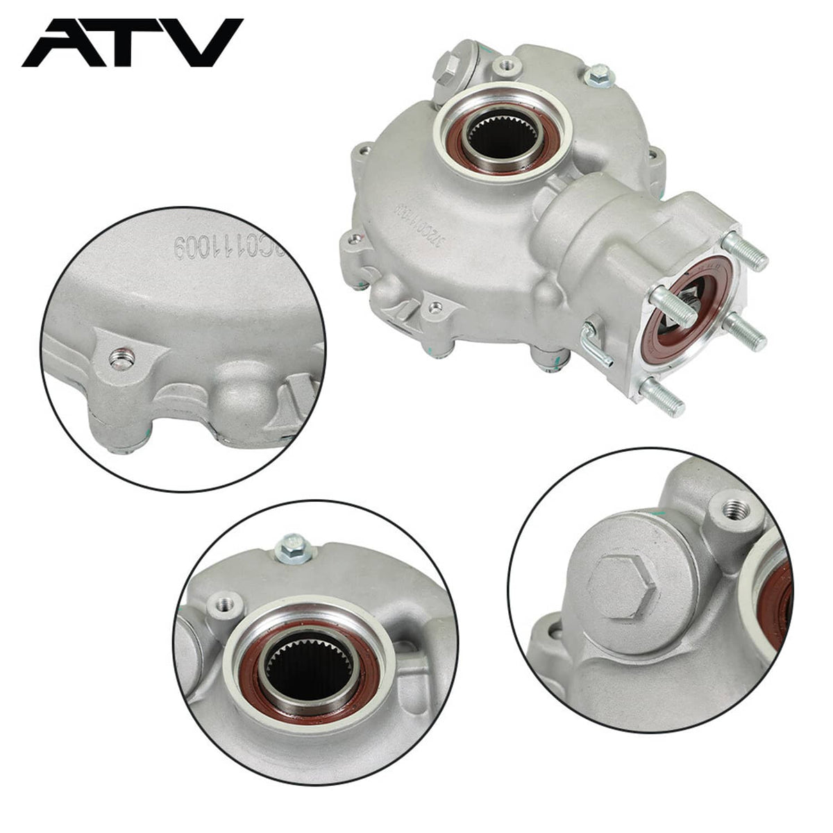 Solidspare Complete Rear Differential For Honda TRX300FW Fourtrax 300 4X4 1996 1997-2000