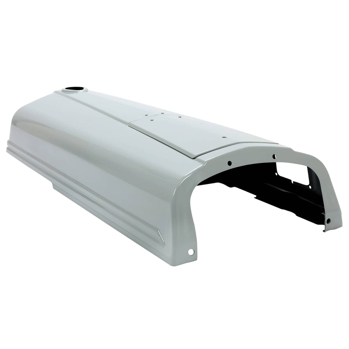 Solidspare Tractor Hood w/ Battery Door Gray For Ford 2N 9N 8N Replace For 8N16612 9N16938C