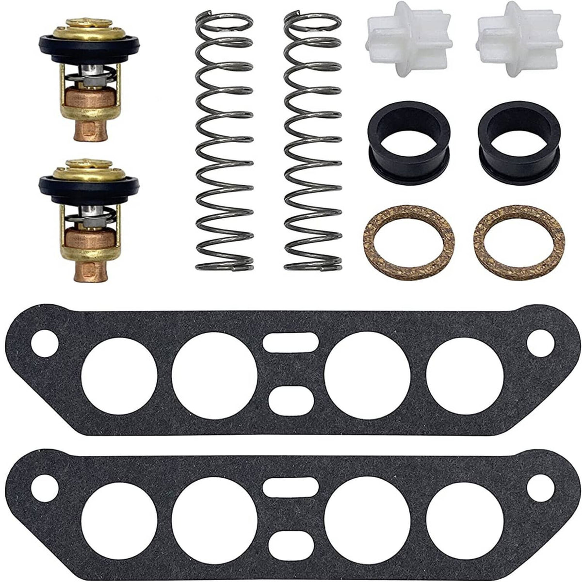 Solid Spare 18-3673 Thermostat Kit For Johnson Evinrude 140hp 115hp 112hp 110hp 90 85hp 80hp