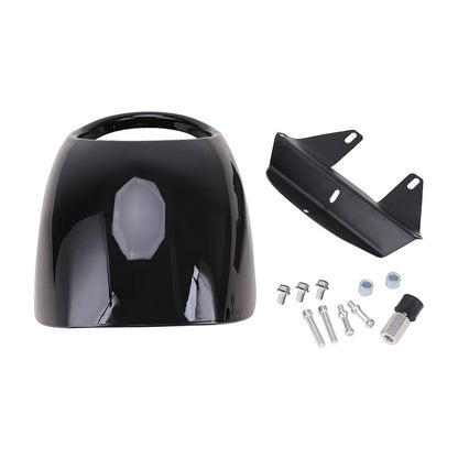 Solidspare Headlight Cowl Fairing Mask ABS Plastic For Harley Sportster FX Dyna XL 883 1200