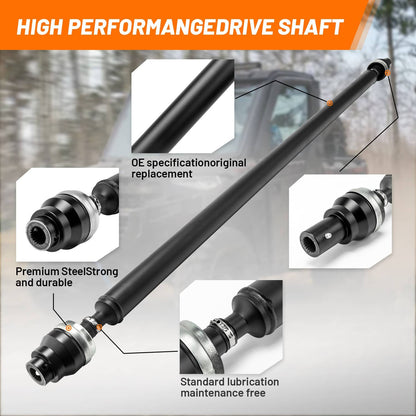 Solidspare Front CV PRO Shaft for Polaris Ranger XP 1000 2017-2021 Ranger XP 900 2017-2019