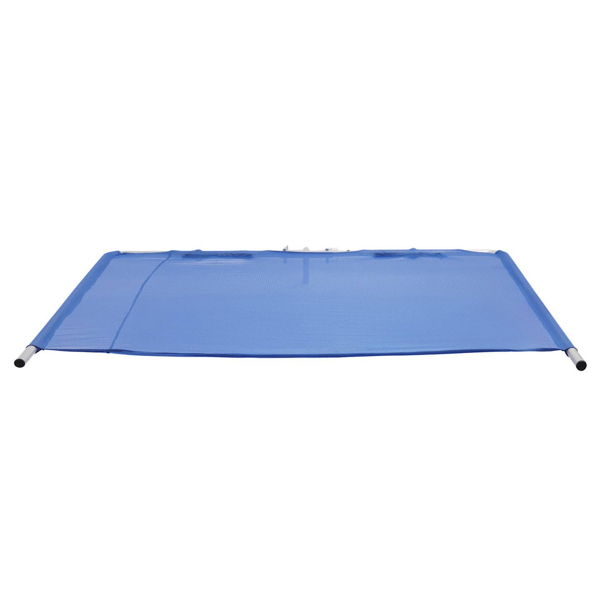 Solidspare Silvery+Blue Boat Sun Shade For Boats 25 FT And Under Aluminium Powder Coated