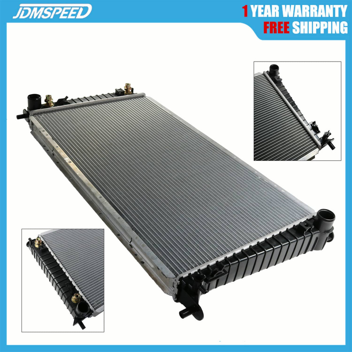 Solidspare 2136 Radiator for Ford Expedition F-250 F-350 Super Duty F-150 Navigator 4.6 5.4