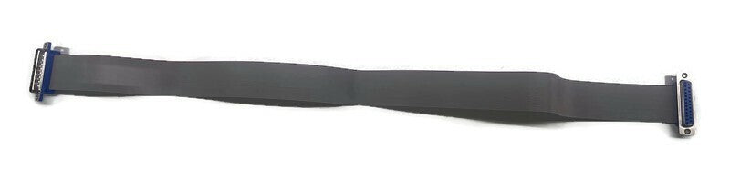 25 Wire DB25 Male to DB25 Female 2ft D-Sub Flat Ribbon Cable for Parallel SCSI