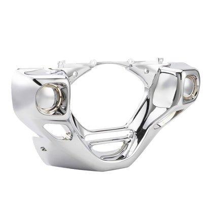 Solidspare ABS Front Lower Engine Cowl Cover Chrome Fit For Honda Goldwing GL1800 2001-2011