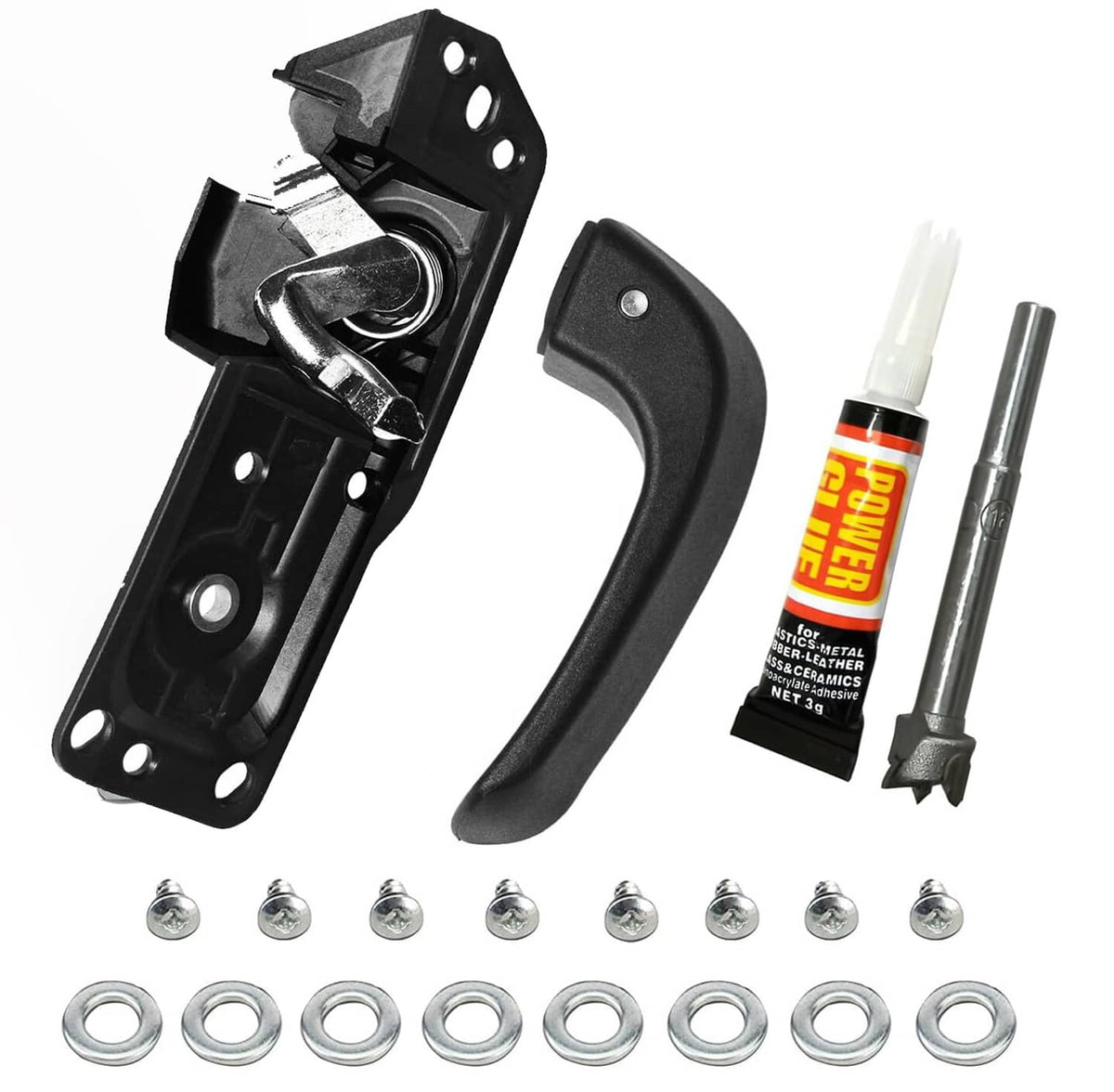Solidspare Driver Interior Inside Door Handle Repair Kit For 2007-13 Chevy Sierra Silverado