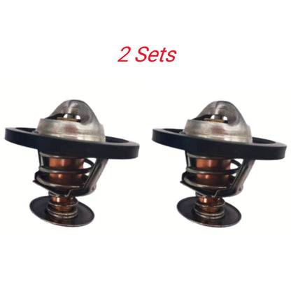 Solid Spare 2Sets Thermostat Kit For Volvo Penta Diesel AD31 KAD32 AD41 KAD42 3831424 273952