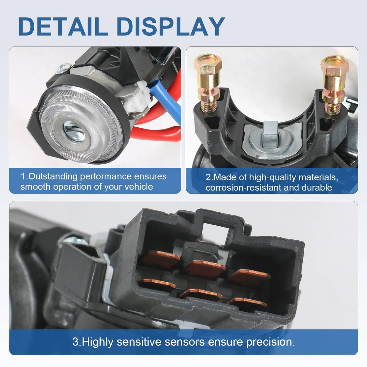 Solidspare For 2015-2019 SONATA IGNITION LOCK HOUSING ASSEMBLY SWITCH 81910-A4110