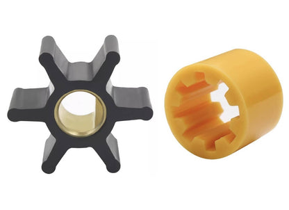 Solid Spare 359448 Water Pump Repair Impeller Kit and Drive Sleeve Fits For Kohler 4EF 5E