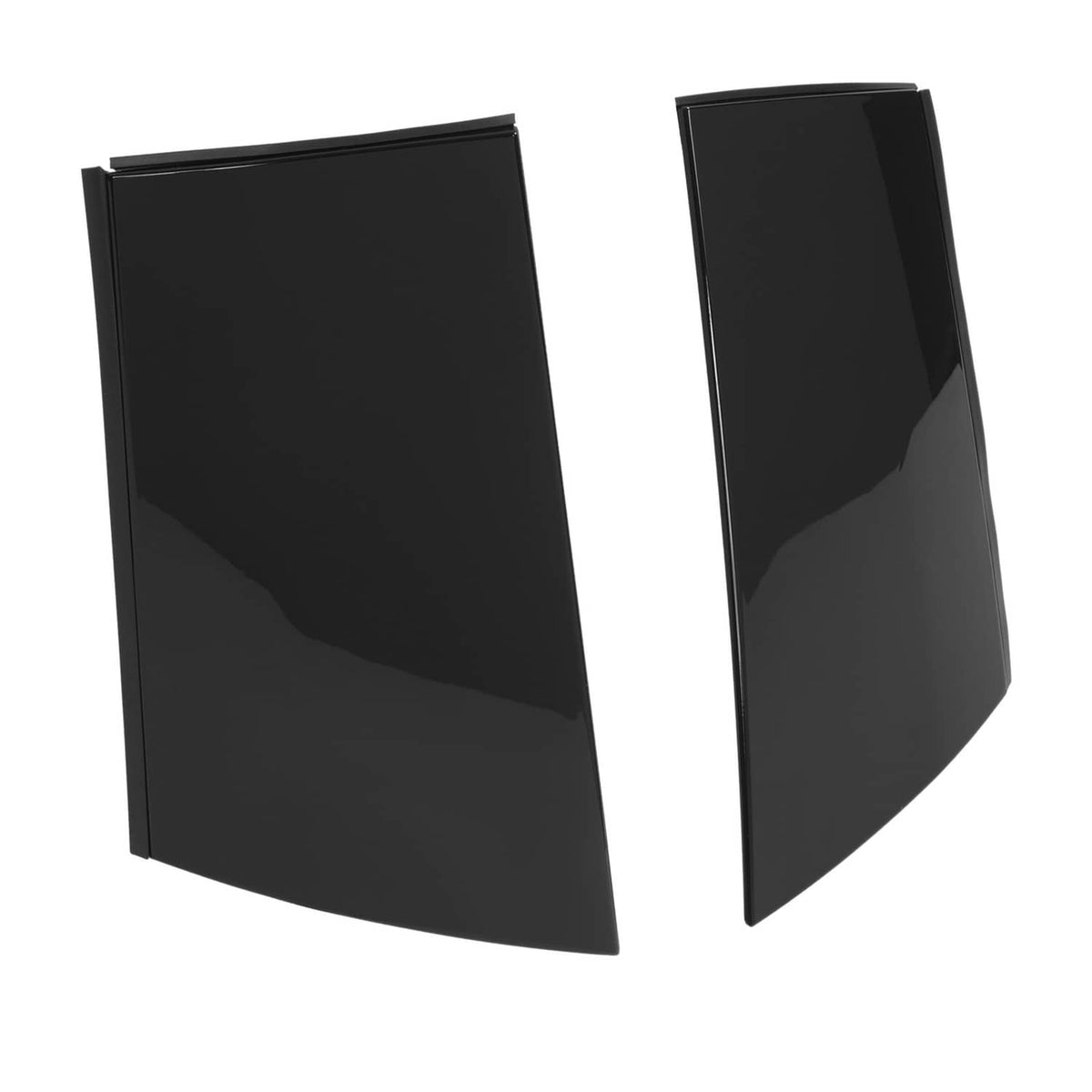Solid Spare Pair Pillar Molding Trim Cover Painted Black LH & RH For 2009-2020 Nissan 370Z