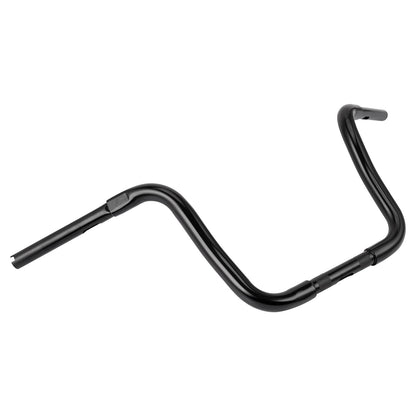 Solidspare 12" Rise 1 1/4" Hanger Ape Handlebar Fit For Harley Sportster FLST FXST Dyna