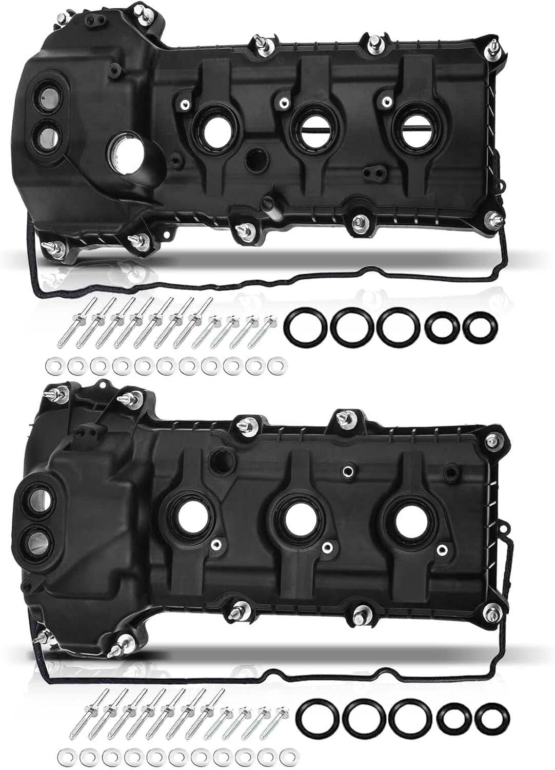 Solidspare 2Pcs Valve Covers Set for 2013-2016 Ford F-150 15-17 Ford Expedition 3.5L Turbo