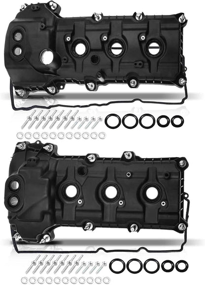 Solidspare 2Pcs Valve Covers Set for 2013-2016 Ford F-150 15-17 Ford Expedition 3.5L Turbo