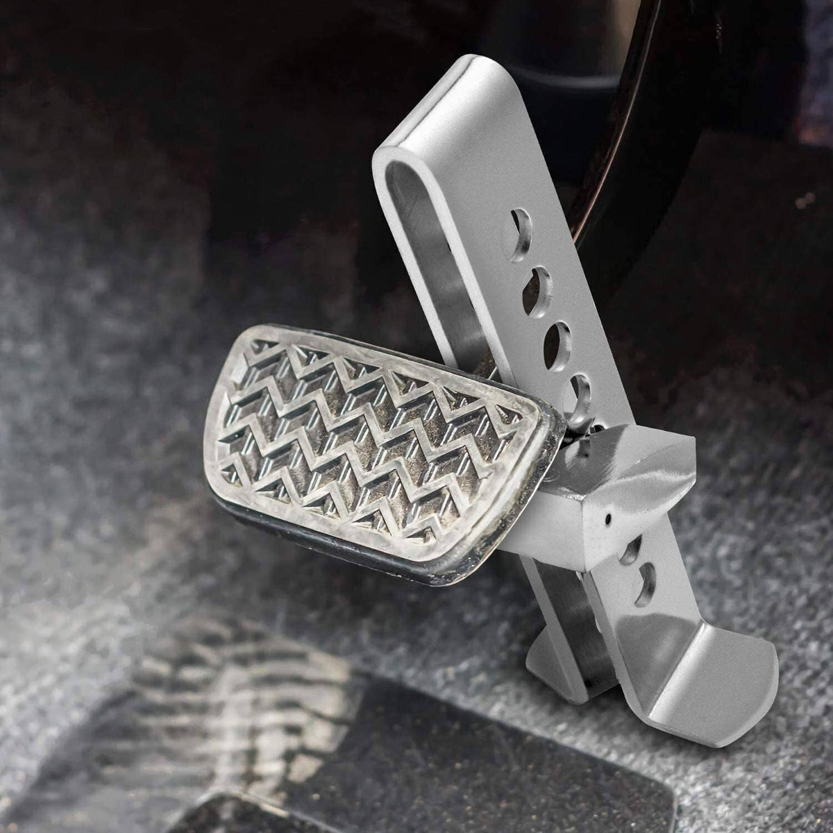 Solidspare Brake Clutch Lock Vehicle Anti-Theft Device Car Pedal Security Lock Tool & 3 Key