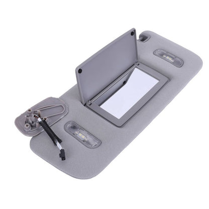 Solidspare Gray Left Driver Side Sun Visor W/ Light For Chevrolet Suburban Tahoe 2015-2019