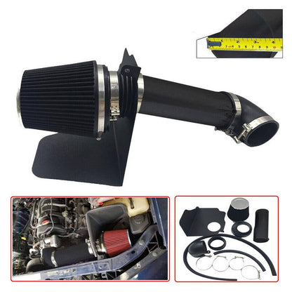 Solidspare 4" Cold Air Intake Kit w/ Heat Shield for 05-10 Dodge Chrysler HEMI 5.7L 6.1L V8