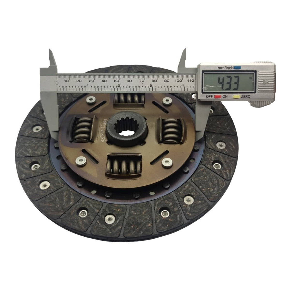Solid Spare Clutch Disc for Kubota B1550HST-D B1550HST-E B1750HST-D B7100HST-D B7100HST-E