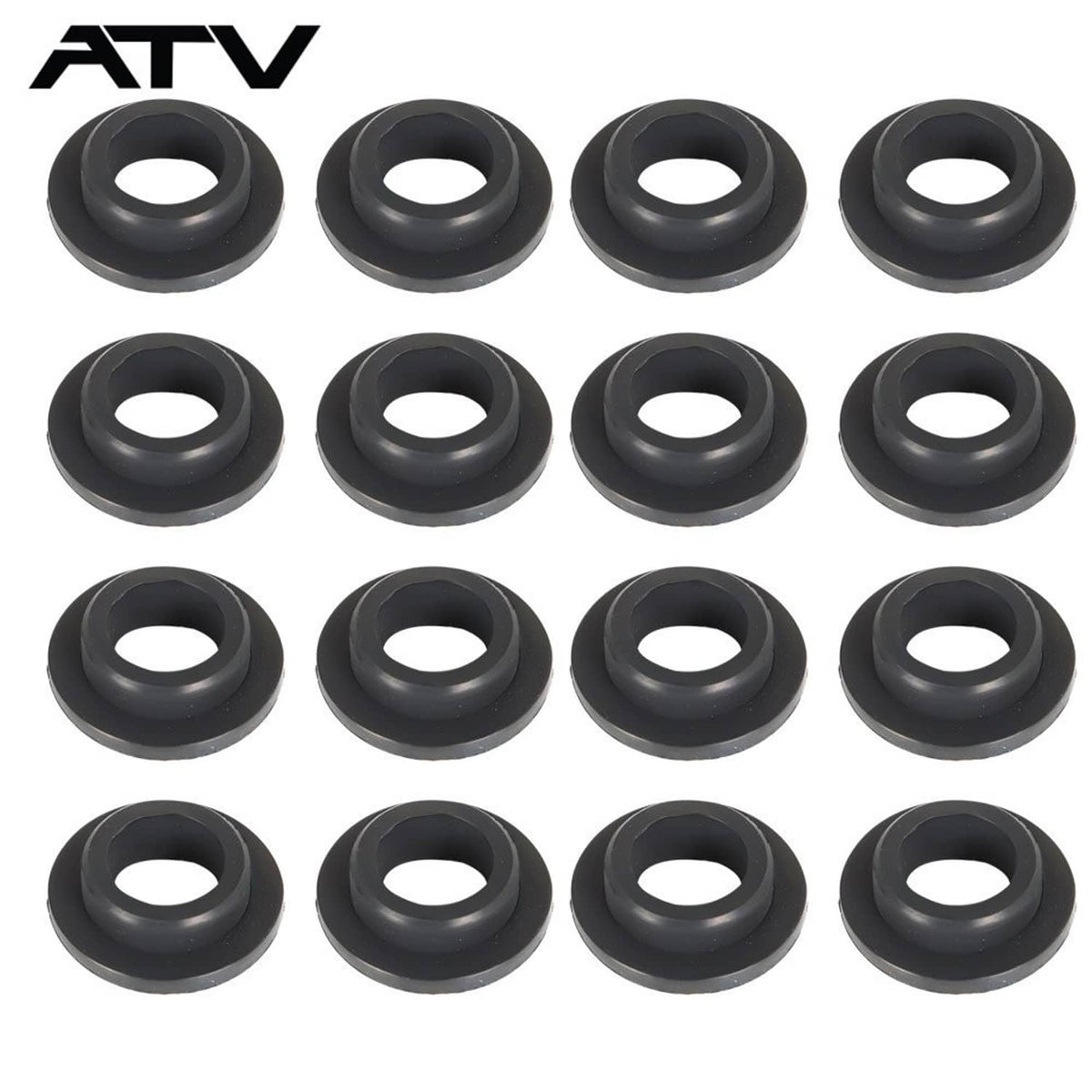 Solidspare 16 pieces Delrin Shock Bushing set Fit For Arctic Cat replaces 0604-310 USA