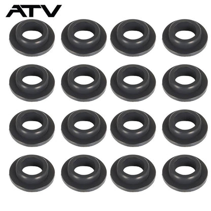 Solidspare 16 pieces Delrin Shock Bushing set Fit For Arctic Cat replaces 0604-310 USA