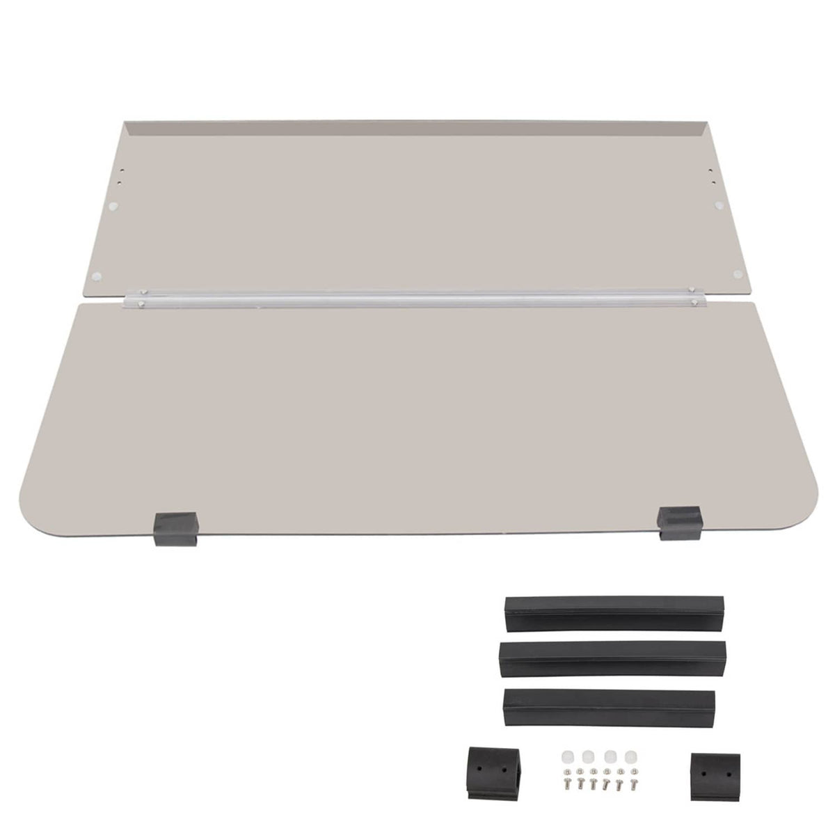 Solidspare Golf Cart Tinted Folding Windshield Windscreen For Yamaha G14 G16 G19 1995-2003